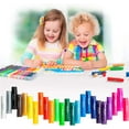 thumbnail image 1 of MayMoi Tempera Paint Sticks, Bright Colors Tempera Paint Sticks Quick Drying, Easy to Color and Washable Paint Crayons for Kids and Students (24 Colors), 1 of 3