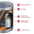 thumbnail image 4 of 12oz Tumblers Trick or Treat Halloween Pattern Vacuum Insulated Stainless Steel Travel Tumbler Cups Mug with Lid and Straw for Beer,Coffee,Beverages with Cleaning Brush for Cold & Hot Drinks, 4 of 5