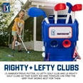 thumbnail image 4 of Franklin Sports Kids Toy Golf Set - PGA Tour MyFirst Plastic Golf Clubs + Balls Set for Kids + Toddlers - Righty + Lefty - Includes Carry Case, (2) Tees, (4) Balls, (4) Holes with Flags, 4 of 13