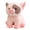 Pig Stuffed Animal, variant on Pink and Brown Spotted Pig Plush toy, Soft Cuddly Stuffed Animal, Ideal Birthday Presents for Pals, Classmates and Graduation Celebrations, Companion for Kids and Comfort Seekers