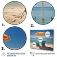 thumbnail image 3 of Designart "Blue Beach Chairs II" Nautical & Beach Floater Framed Canvas Print, 3 of 7