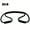 Black, variant on Boxing Resistance Bands,Figure 8 Resistance Band with Handles,8 Shaped Fitness Band for Arms,Shoulder,Leg Stretching(Yellow,15 lbs)