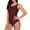 swimsuit 11#Wine, variant on One Piece Swimsuit Women Push Up Padded Bikini Training Athletic Sport Shirred Vintage Tummy Control Bathing Suit