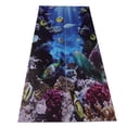 thumbnail image 3 of 2pcs Door Sticker Underwater World Pattern Frosted Texture Self Adhesive Waterproof 3D Door Poster for Home, 3 of 14