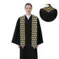 thumbnail image 4 of Kdxio Mardi Gras Graduation Stole Class, Graduation Sash, Unisex Adult 36" Academic Commencements-Sharp Corner, 4 of 7