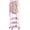 Pink, variant on Narrow Hall Tree for Small Space, Small Coat Rack with Shoe Shelves, Tall Free Standing Metal Garment Rack on Wheels and Hanging Hooks for Entryway, Mud Room, Laundry Room – Black
