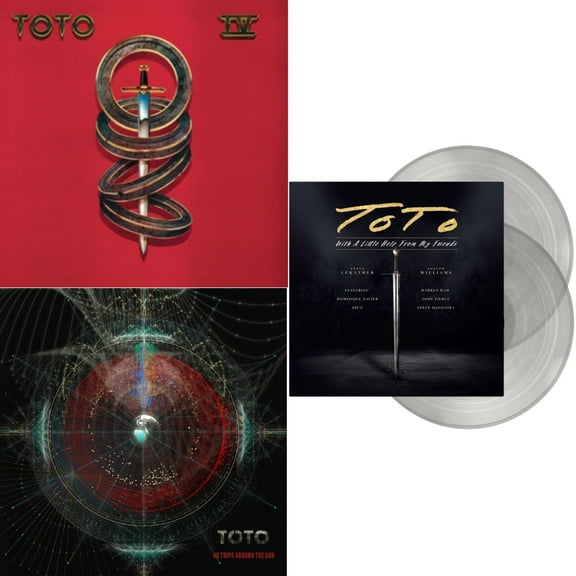 Toto Iv & 40 Trips Around The Sun: Greatest Hits (2LP/150G/Dl Card) & With A Little Help From My Friends (X) (Transparent LP Vinyl)