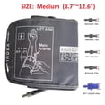 thumbnail image 5 of Manguito de presión arterial mediano de fácil ajuste para brazos delgados y pequeños, compatible con el manguito de repuesto Omron para adultos de 22 a 32 cm (8,7 a 12,6 pulgadas), solo para adultos,, 5 of 5