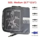 thumbnail image 5 of Manguito de presión arterial mediano de fácil ajuste para brazos delgados y pequeños, compatible con el manguito de repuesto Omron para adultos de 22 a 32 cm (8,7 a 12,6 pulgadas), solo para adultos,, 5 of 5