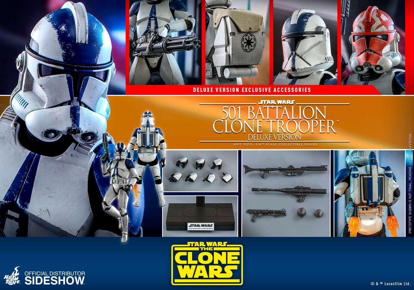 Star Wars Clone Trooper Deluxe Bust 限定版 Star Wars Clone Trooper Deluxe Bust 限定版 Star Wars Clone