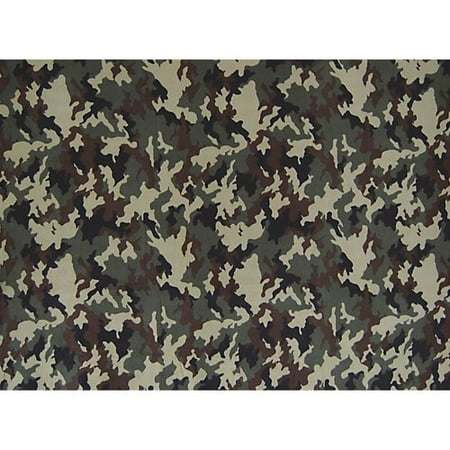 No-sew Fleece Kit,green-camo