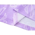 thumbnail image 5 of Cooltree Trendy Girl Skort - Soft Lavender Purple Gradient White Bow Print Summer Skirts with Shorts Size 8, 5 of 7