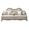 thumbnail image 2 of Acme Furniture Sofa (w/5 Pillows), Beige Fabric & Antique Taupe 56050, 2 of 3