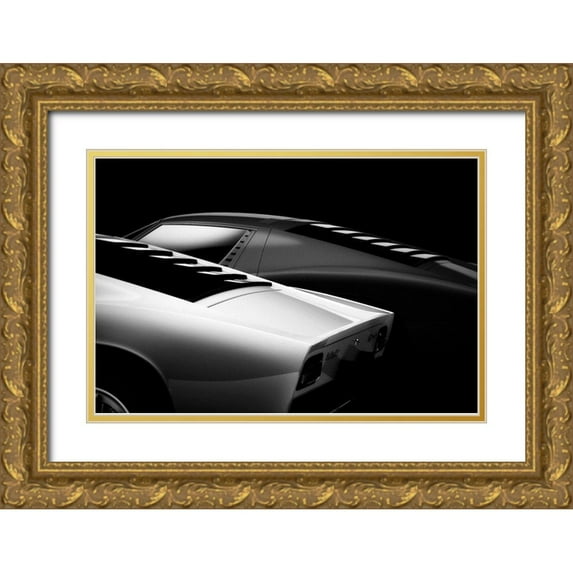 Droste, Holger 24x17 Gold Ornate Wood Framed with Double Matting Museum Art Print Titled - 2 Miura