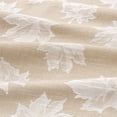 thumbnail image 3 of Elrene Home Fashions Falling Leaves Jacquard Tablecloth, Taupe, 60" x 84" Oval, 3 of 3