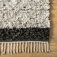 thumbnail image 4 of Rugs USA Tatanka Shag Wool Area Rug, 5' x 8', Zora Brown, 4 of 8