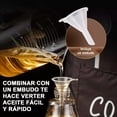 thumbnail image 4 of Dispensador De Aceite VIMI Acero Inoxidable Vidrio 200ml, 4 of 10