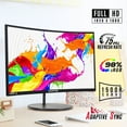 thumbnail image 2 of Sceptre ‎C248W-1920RN 24" 1080P LED Curved Computer Monitor, Black, 2 of 9