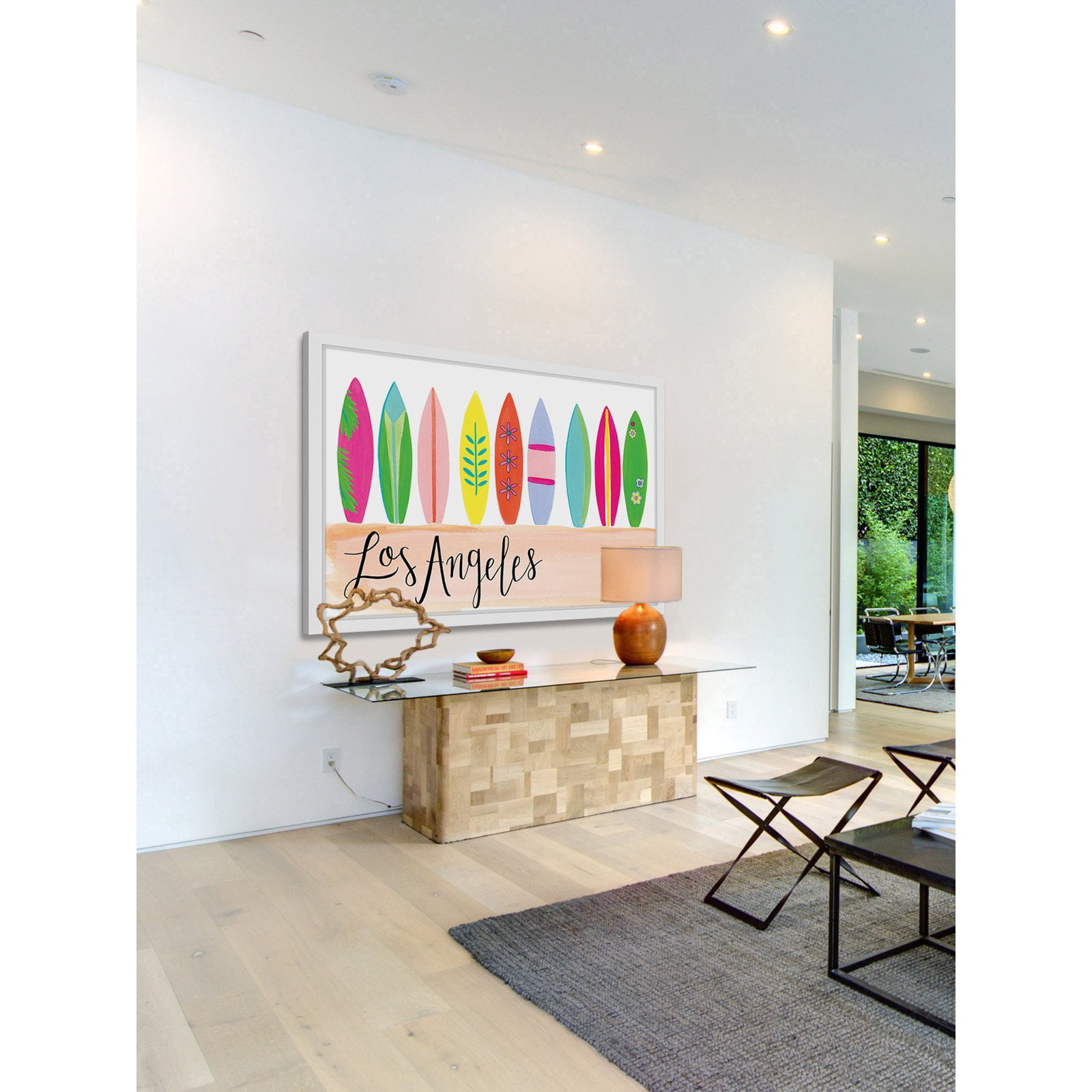 Marmont Hill "Surfboards" by Molly Rosner Framed Painting Print