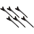 thumbnail image 2 of UltraClean ProClips Hair Clips for Styling, Sectioning, Coloring Hair, Salon, Barbershop, Hairdresser, All Hair Types, 6 Pack, Black, 2 of 3