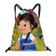 thumbnail image 1 of Yukee Mochila de Cuerdas para Deportes y Gimnasio, Bolsa de Cuerdas Resistente al Agua, Bolsa Cinch, 30×40cm, 1 of 6