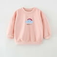 thumbnail image 2 of Utoimkio Toddler Boy Girls Cotton Crewneck Sweatshirts Long Sleeve Shirts Cute Print Pullover Sweatshirts Tee Tops Little Boy Girls Fall Winter Clothes for Kids, 2 of 9