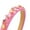 Rose Red, variant on FENOHREFE Pearl Butterfly Studded Headband Aesthetic Hairband for Women Girl French Hairhoop Elegant Hair Styling Decors