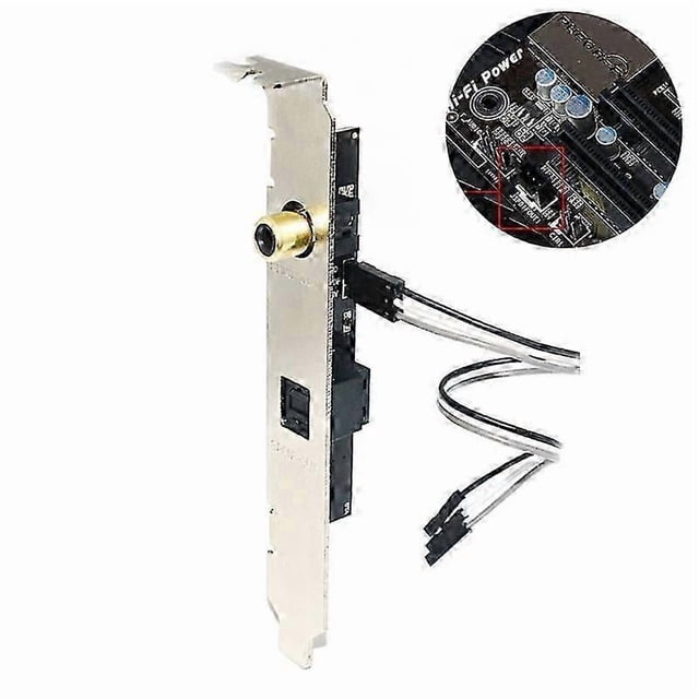 Upgrade Audio Digital Sound Card 24Bit 192KHz SPDIF Daughter Card Optical Fiber
