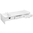 thumbnail image 3 of KAKOWELY monitor stand riser Computer Monitor Riser Office Desk Organization and Keyboard Storage Drawer Type Rack Monitor Laptop Heightening Base Bracket, 3 of 5
