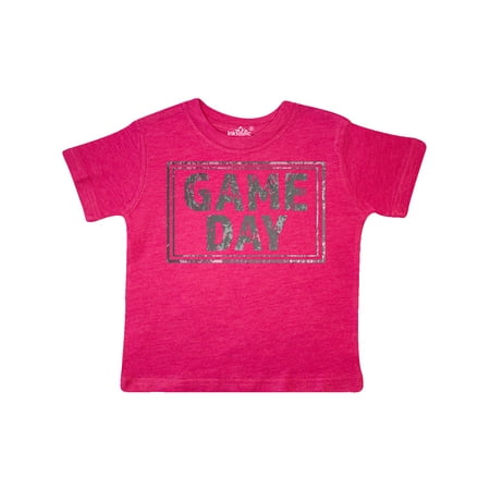

Inktastic Distressed Game Day Stamp Gift Toddler Boy or Toddler Girl T-Shirt