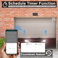 thumbnail image 3 of HUGFEGWE ZigBee Gate Opener Intelligent Garage Door Opener Controller Mobilephone Remotely APP Control Compatible with Home for Voice Control U2537-0029, 3 of 8