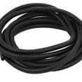 thumbnail image 3 of Unique Bargains 4.5 M 7 x 10 mm plastic Flexible Corrugated Conduit Tube for Garden,Factory,Office Black, 3 of 4