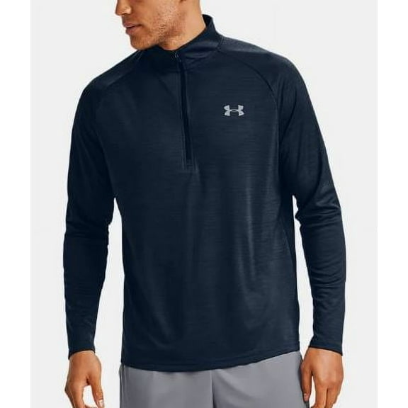 Under Armour Men's UA Velocity 2.0 Zip, Academy / Mod Gray, M