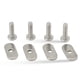 thumbnail image 1 of Sonducket Kayak Rail Tornillos 4 piezas Durable Resistente a la corrosión Artículos deportivos Kits de deportes acuáticos para canoas Barcos Deportes acuáticos, 1 of 6