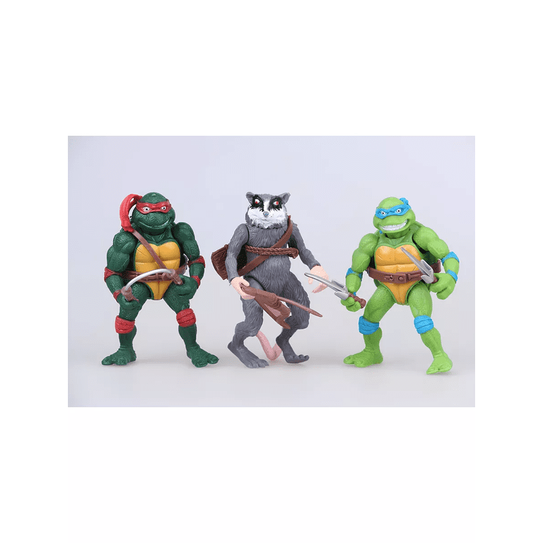 6 PCS Ninja Turtle Style Action Figures Set – Mutant Warrior