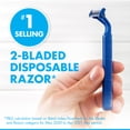 thumbnail image 6 of Sensor2 Pivoting Head + Lubrastrip Men's Disposable Razors, 12 Ct, 6 of 8