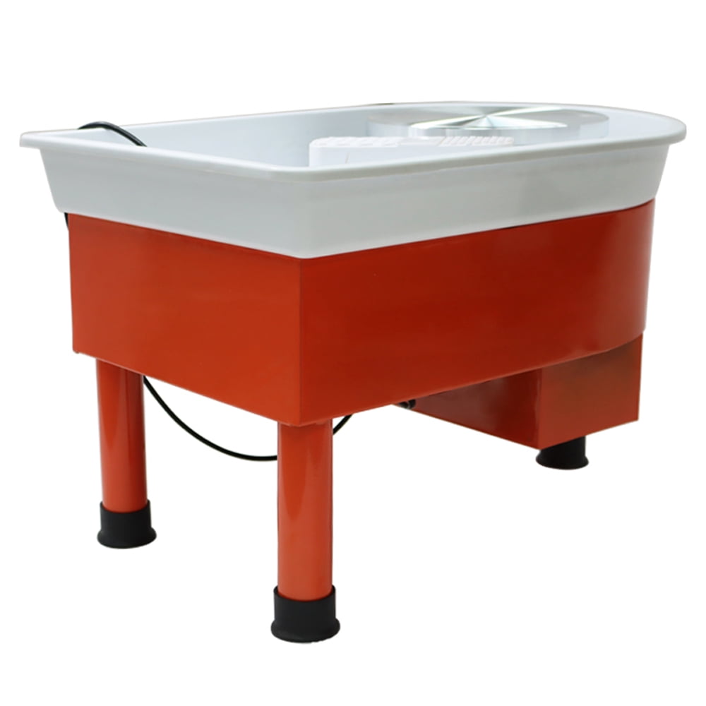TECHTONGDA Continuously Variable Ceramic Potting Machine Pottery Wheel Machine Pottery Forming Pottery Drawing Machine for Art Craft Work and Home DIY