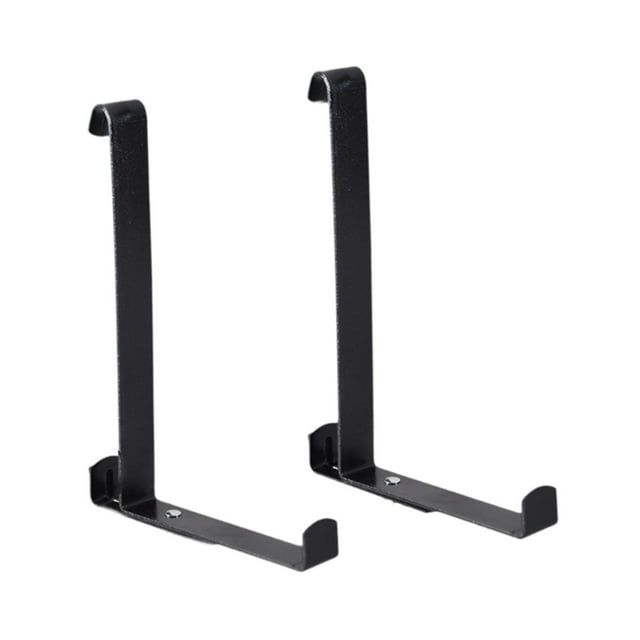 2 soportes para macetas de flores para repisa de ventana, ganchos metálicos versátiles para patio y jardín.