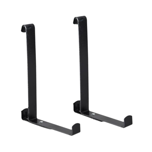 2 soportes para macetas de flores para repisas de ventanas, soportes colgantes con ganchos de metal