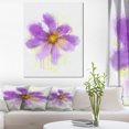 thumbnail image 1 of Purple Flower with Large Petals - Flowers Canvas Wall Artwork, 1 of 4