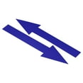 thumbnail image 1 of Unique Bargains 8'x2' Arrow Sticker PVC Adhesive Large Arrow Sign Dark Blue 15 Pack, 1 of 6
