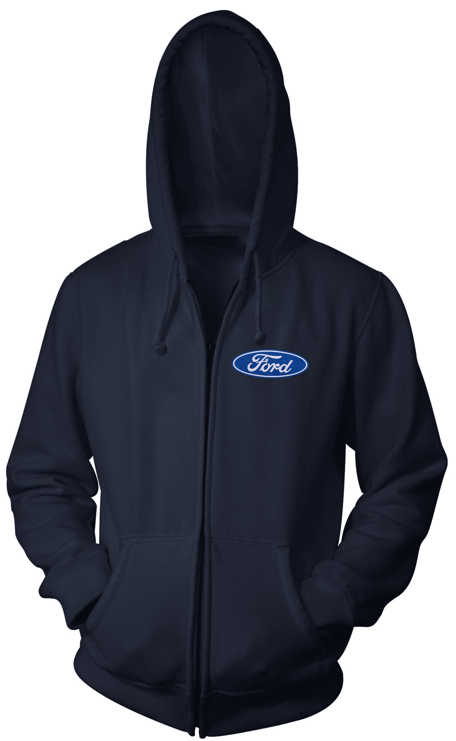 Ford Logo Zip Up Hoodie - Walmart 