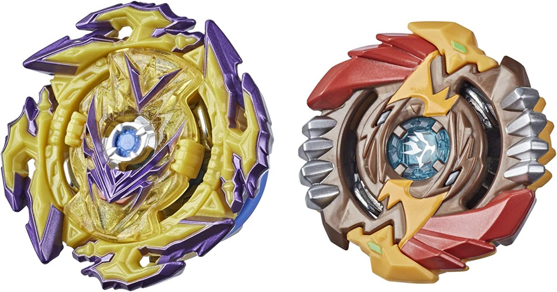 beyblade burst surge speedstorm spear valtryek v6 and regulus r6 dual pack