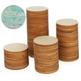 thumbnail image 4 of HOMEMAXS  200 Pcs Blank Craft Coasters Square Basswood Wooden Disc, 4 of 8