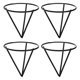 thumbnail image 3 of Soporte Metal Triangular Inicio Arranque Semillas 4pcs para Jarro Masón, 3 of 4