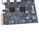 thumbnail image 3 of Divisor PCIE USB3.2 Gen2 10Gbps ASM3142 + Chip VL822 para Windows 7/10/11 Linux, 3 of 9