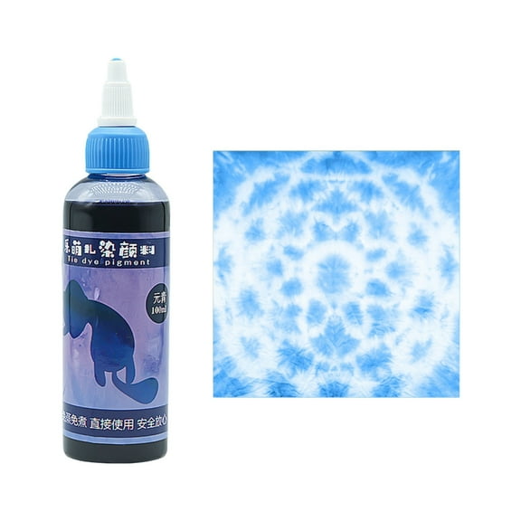 Tie Dye 100ml for Dyeing Fabric Shirt Clothes PaintingAdu1tKid Handmade Craft