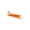 Saffron, variant on Cat Teaser Wand Replacement Head, Bird-Shaped Bell Replacement with Suction Cup Base, Interactive Bird and Bell Toy for Cats, Fabric Pattern on Bird Body Randomly Cut