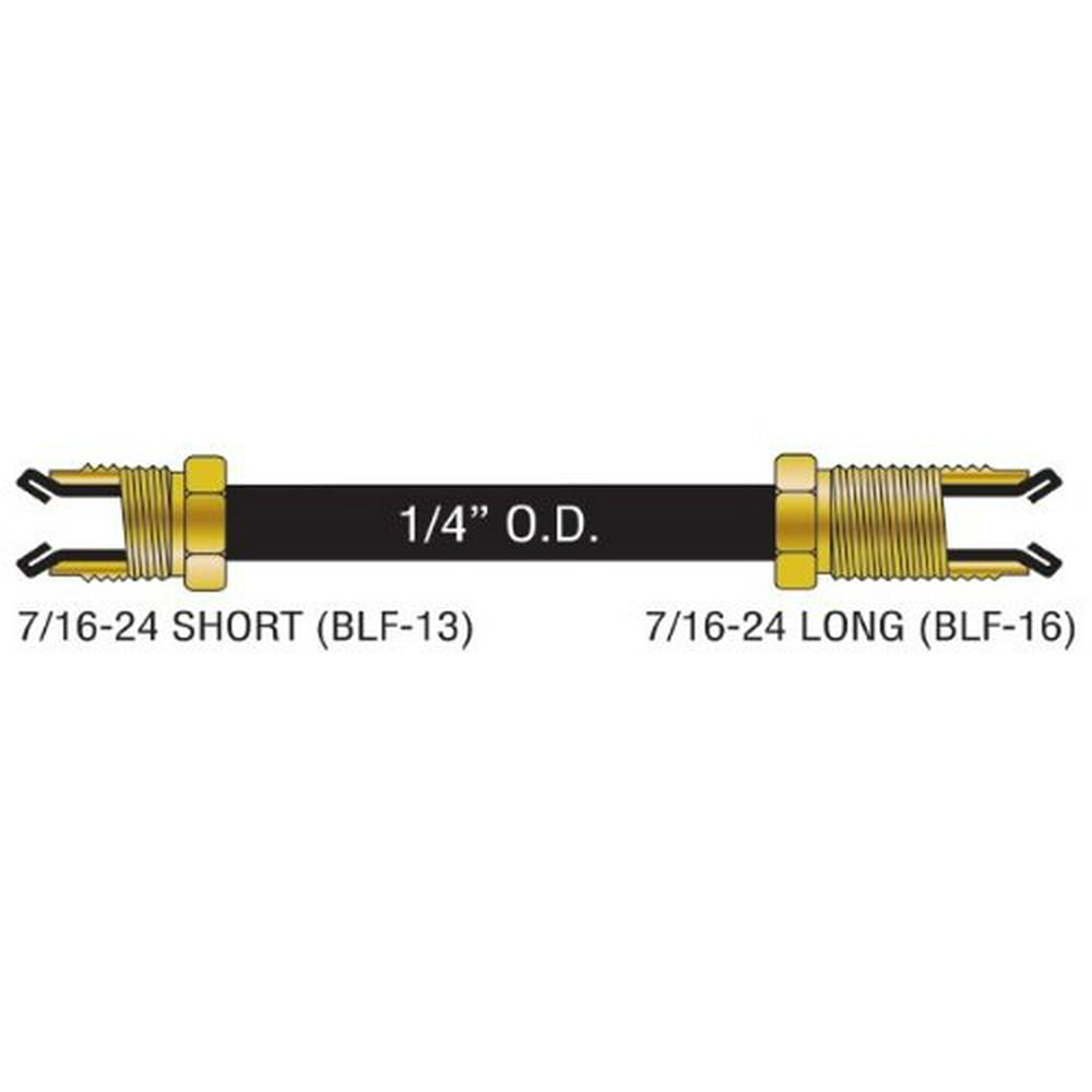 AGS PA430 Steel Brake Line Kit