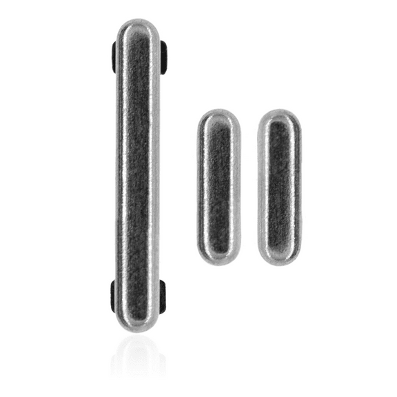 Replacement Hard Buttons (Power / Volume / Bixby) Compatible For Samsung Galaxy S10 Lite (Prism White)